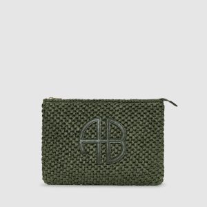 ANINE BING Rio Pouch OLIVE
