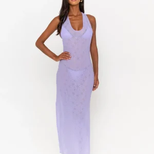 FAE AVA MAXI DRESS VIOLETTA