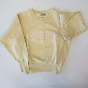 ANINE BING - Harry Shrunken Sweatshirt in Butter Yellow