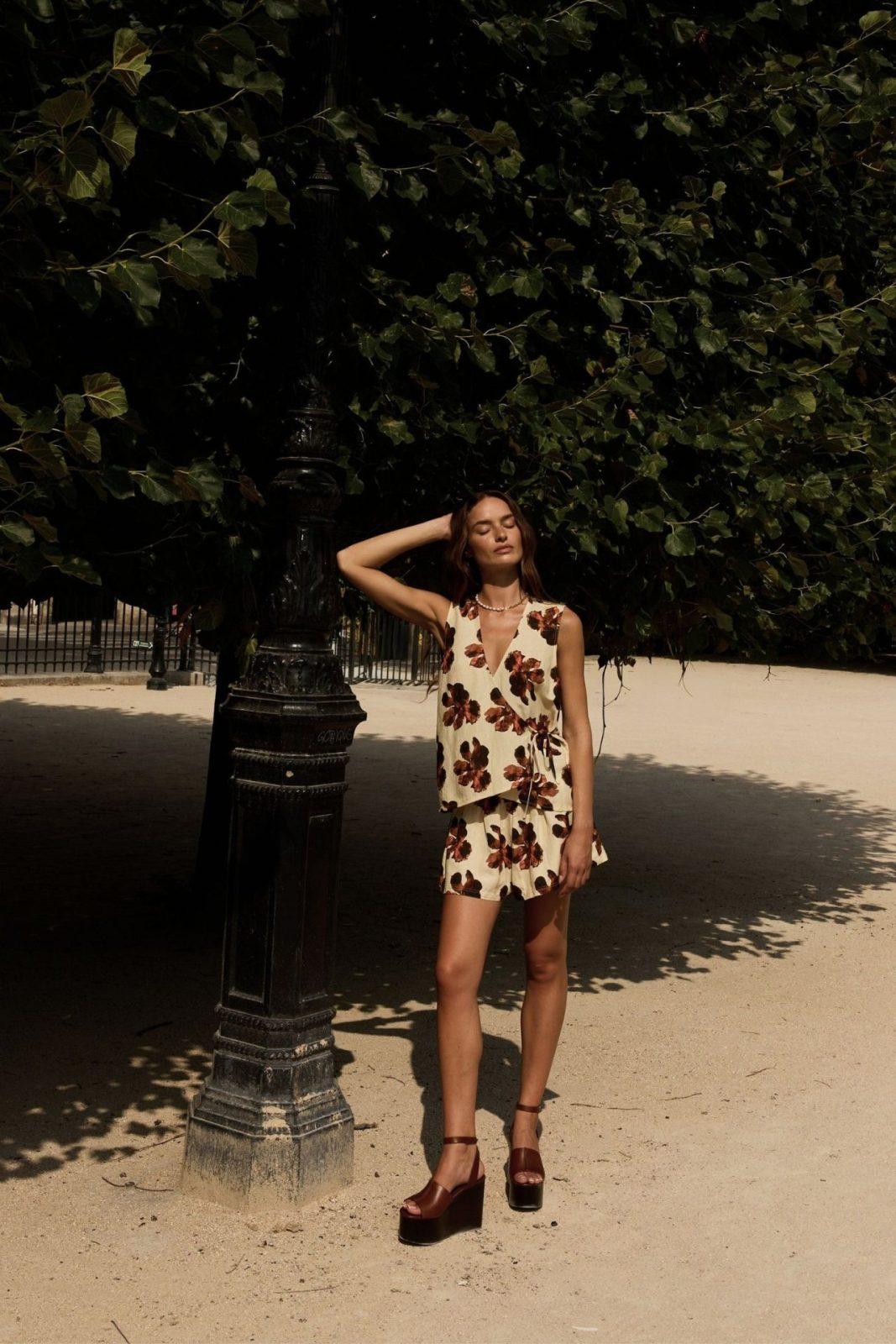 SUMMI SUMMI MINNIE SHORT - BUTTER FLEUR - Image 3