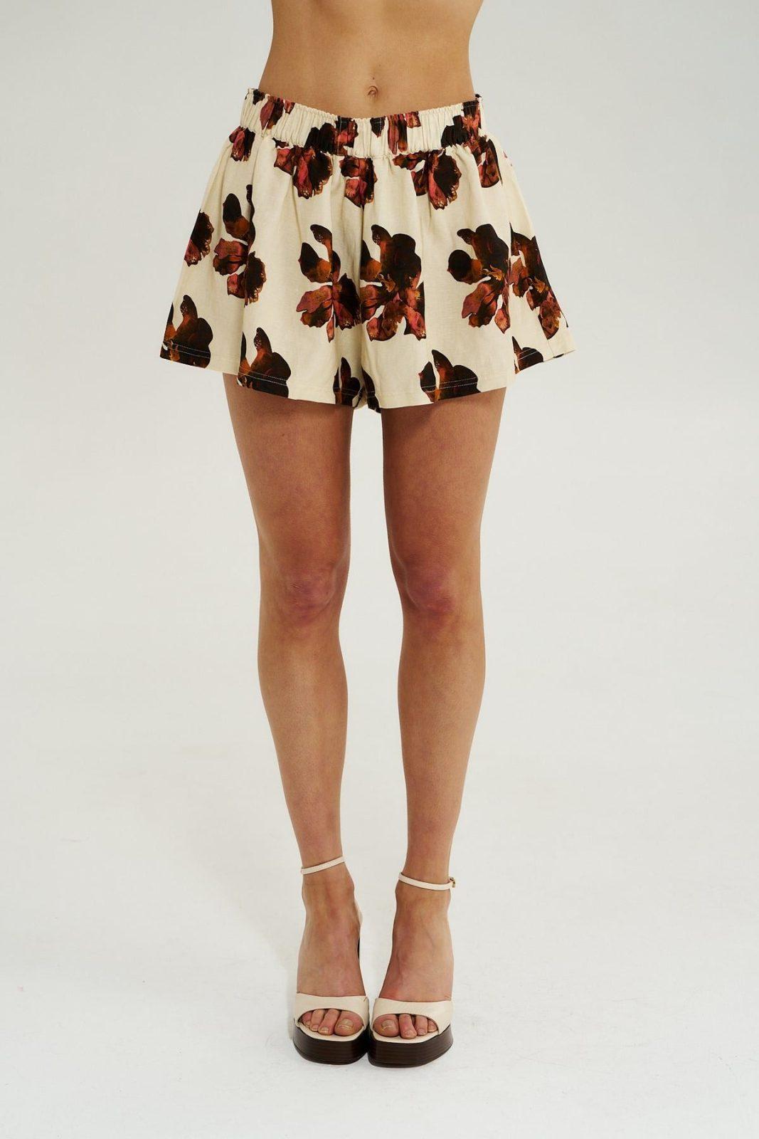SUMMI SUMMI MINNIE SHORT - BUTTER FLEUR