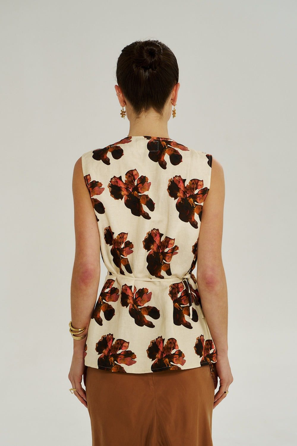 SUMMI SUMMI WRAP VEST - BUTTER FLEUR - Image 3