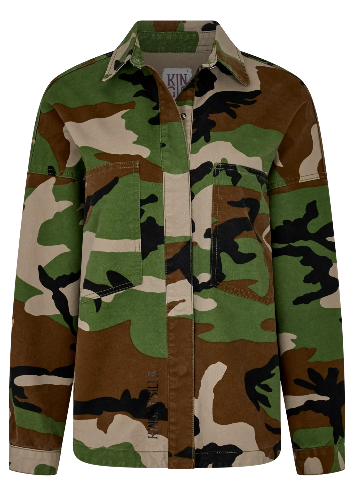 KINGA CSILLA CAMUFFARE CIN SHIRT