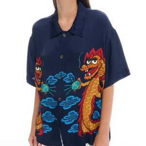 THE TALES Lucky Dragon Oversized Shirt