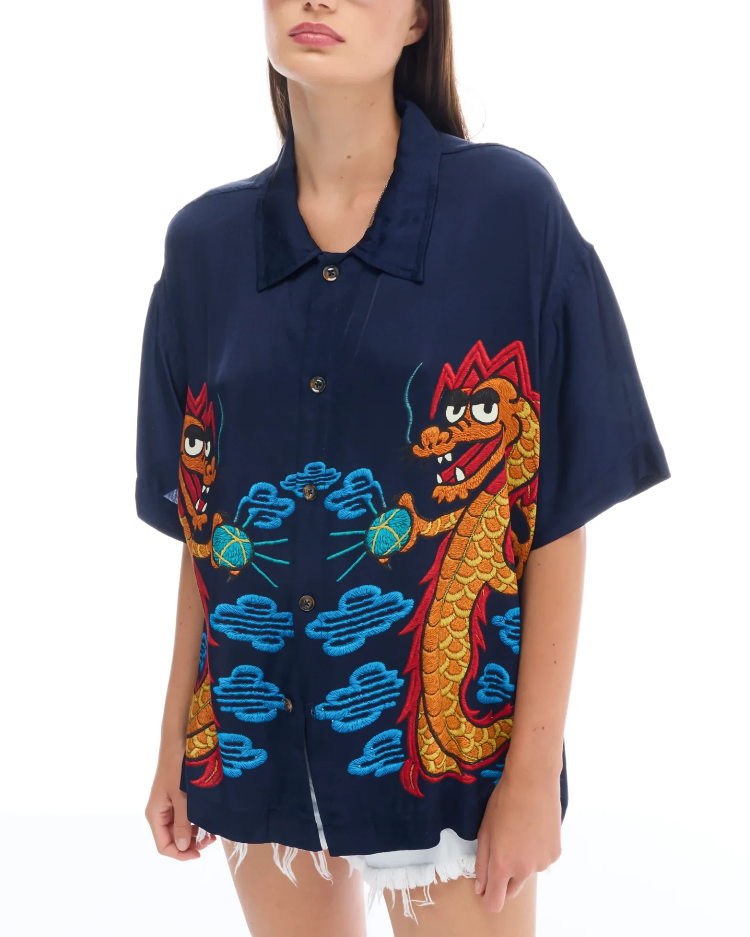 THE TALES Lucky Dragon Oversized Shirt