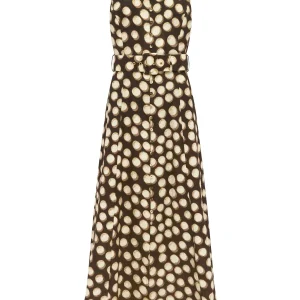 ALEMAIS paula midi dress