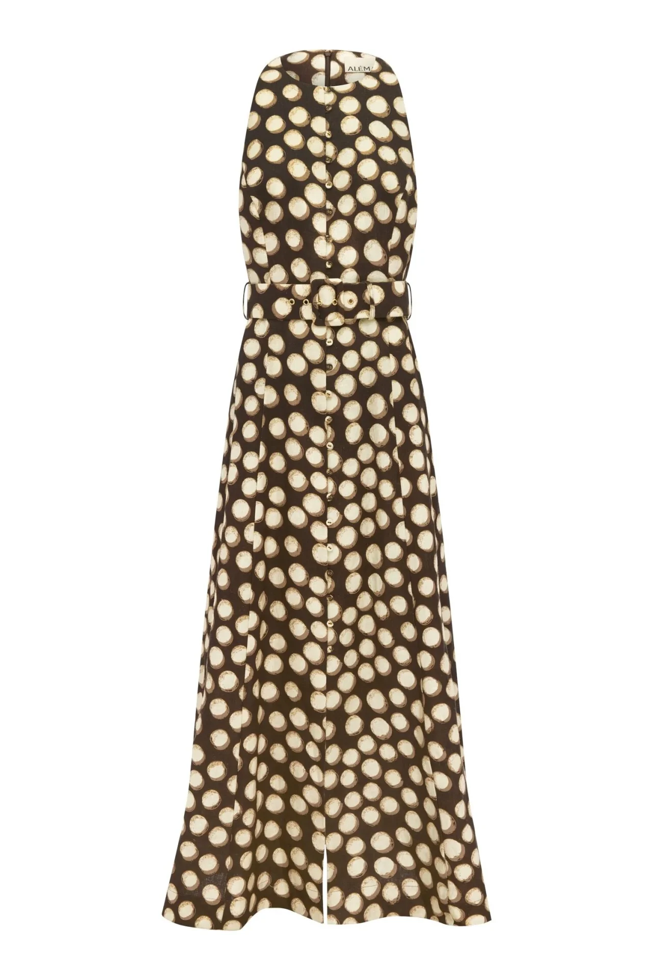 ALEMAIS paula midi dress