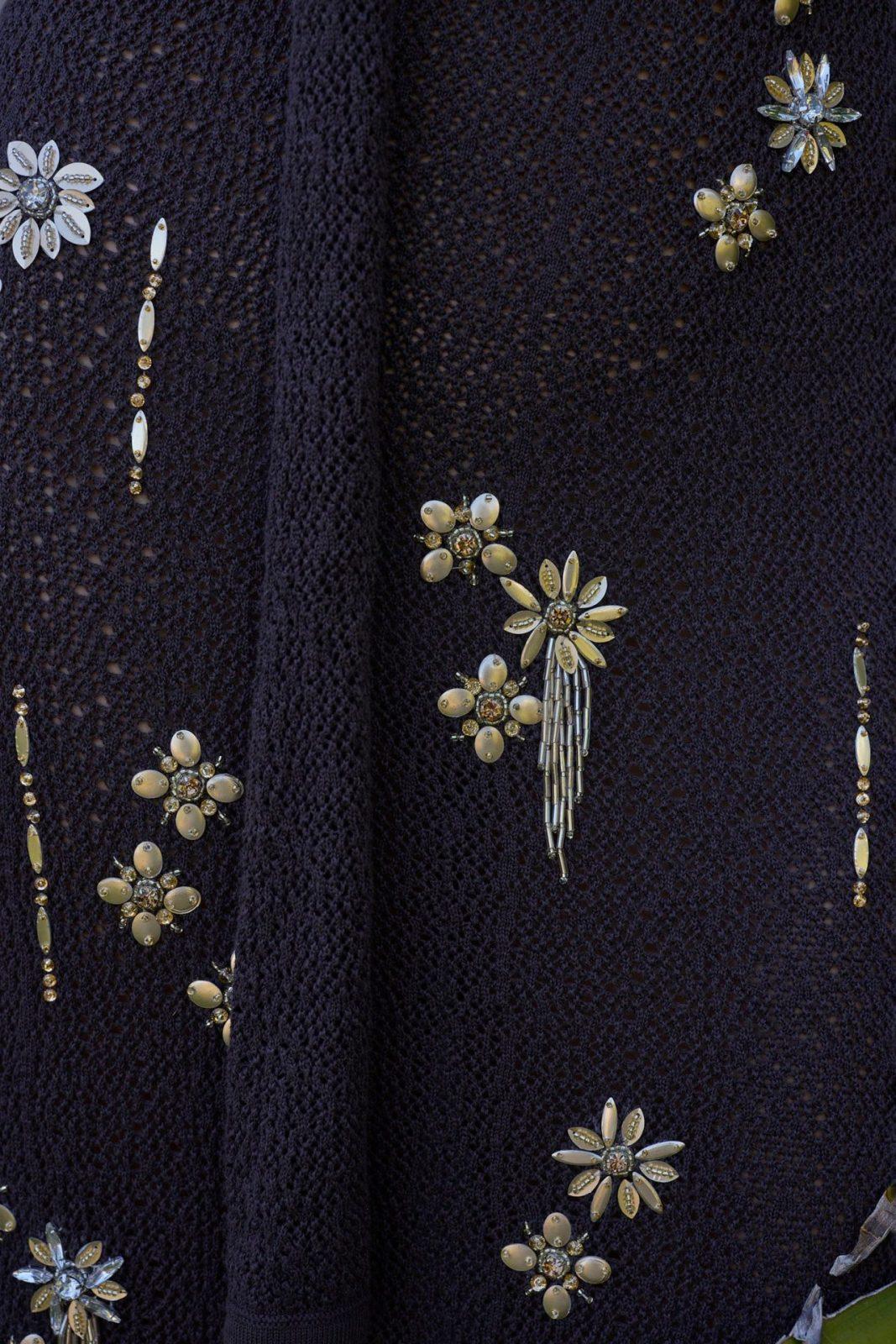 ANTIPODEAN IN BLOOM STRAPLESS GOWN CHOCOLATE FONDANT - Image 2