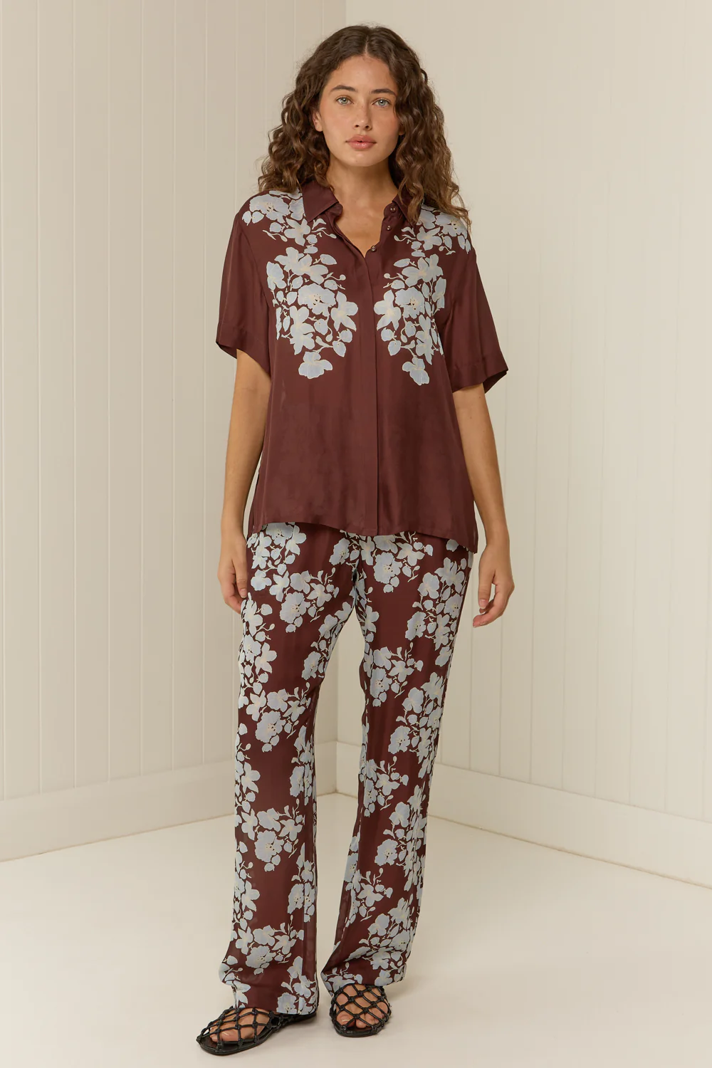 PALM NOOSA Rory Shirt Tasman Floral - Image 3