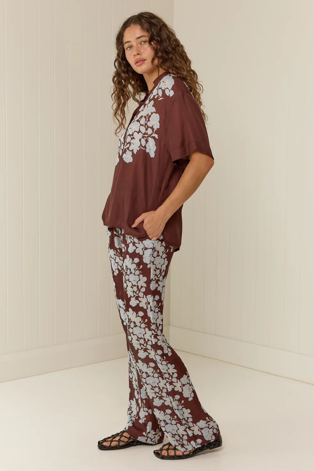PALM NOOSA Rory Pants Tasman Floral - Image 3