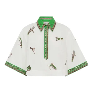 ALEMAIS wanda embroidered shirt