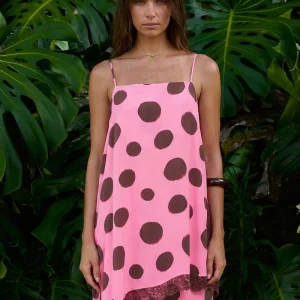 SUMMI SUMMI ASYM SHIFT TOP - BIG DOTTY