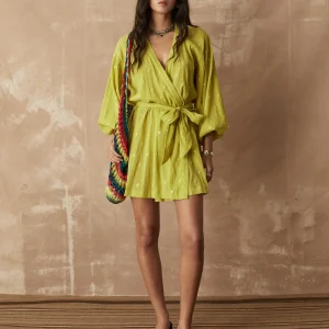BOTEH solene sequin robe dress