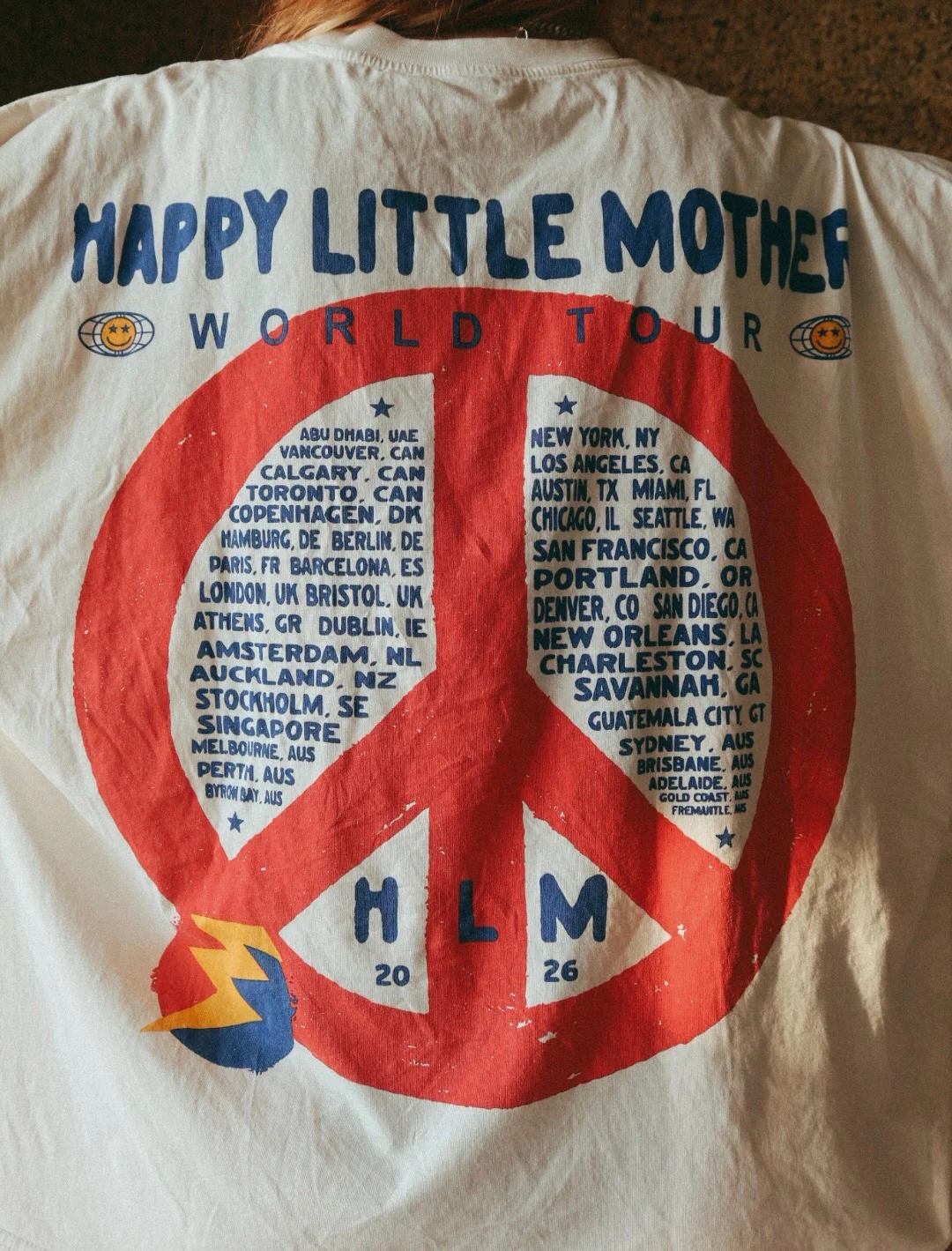Happy Little Mother World Tour Tee '26 - Image 2
