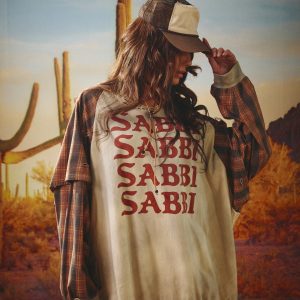 SABBI THE VINTAGE ROADHOUSE LONG SLEEVE TEE