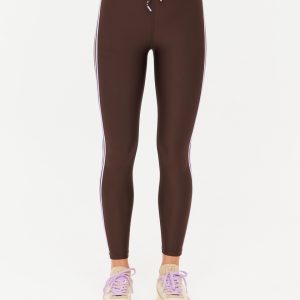 THE UPSIDE OXFORD 25IN MIDI PANT Cocoa