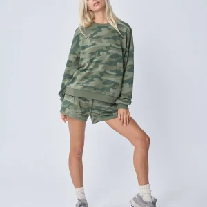 NEAR THE SEA Camo Jumper