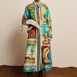 ALEMAIS ace shirtdress
