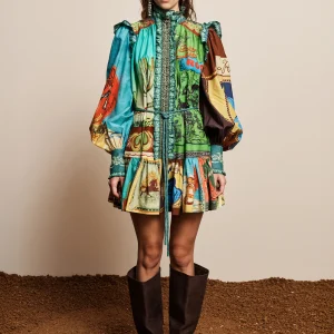 ALEMAIS ace mini dress