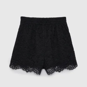 ANINE BING Kam Short Black Lace