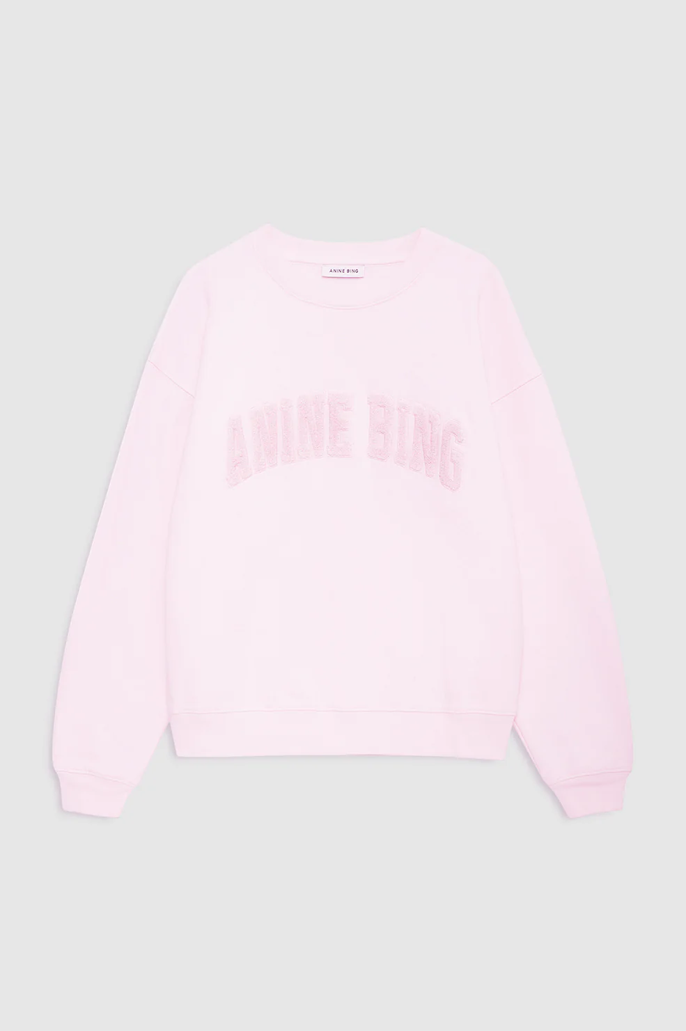 ANINE BING Spencer Sweatshirt Anine Bing powder pink