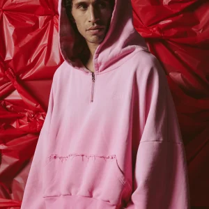 SABBI THE BE A KIND HUMAN HOODIE - PINK