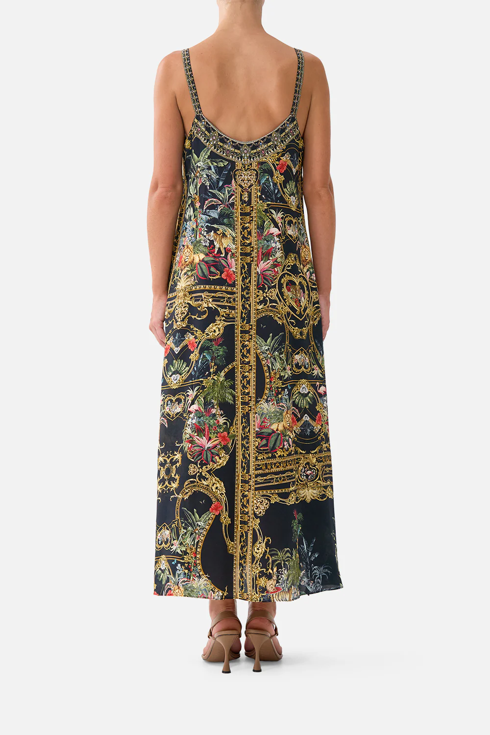 CAMILLA v neck midi slip dress Palace zoology - Image 2
