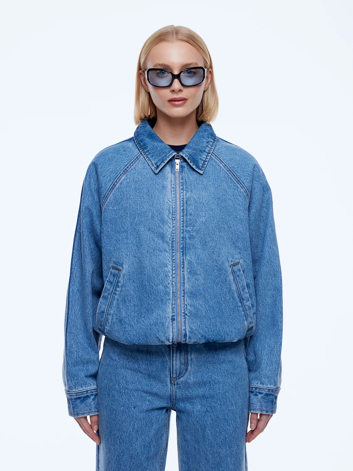 ENA PELLY BILLY DENIM BOMBER