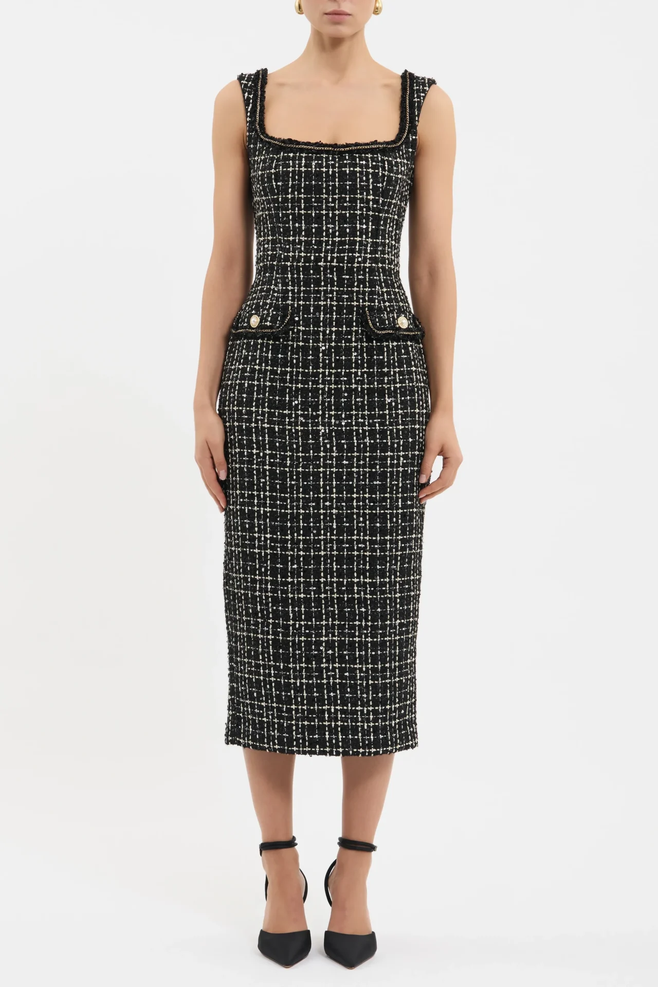 REBECCA VALLANCE Meringue Midi Dress - Image 2