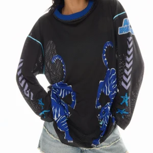 THE TALES Crouching Tiger Long Sleeve Football Jersey