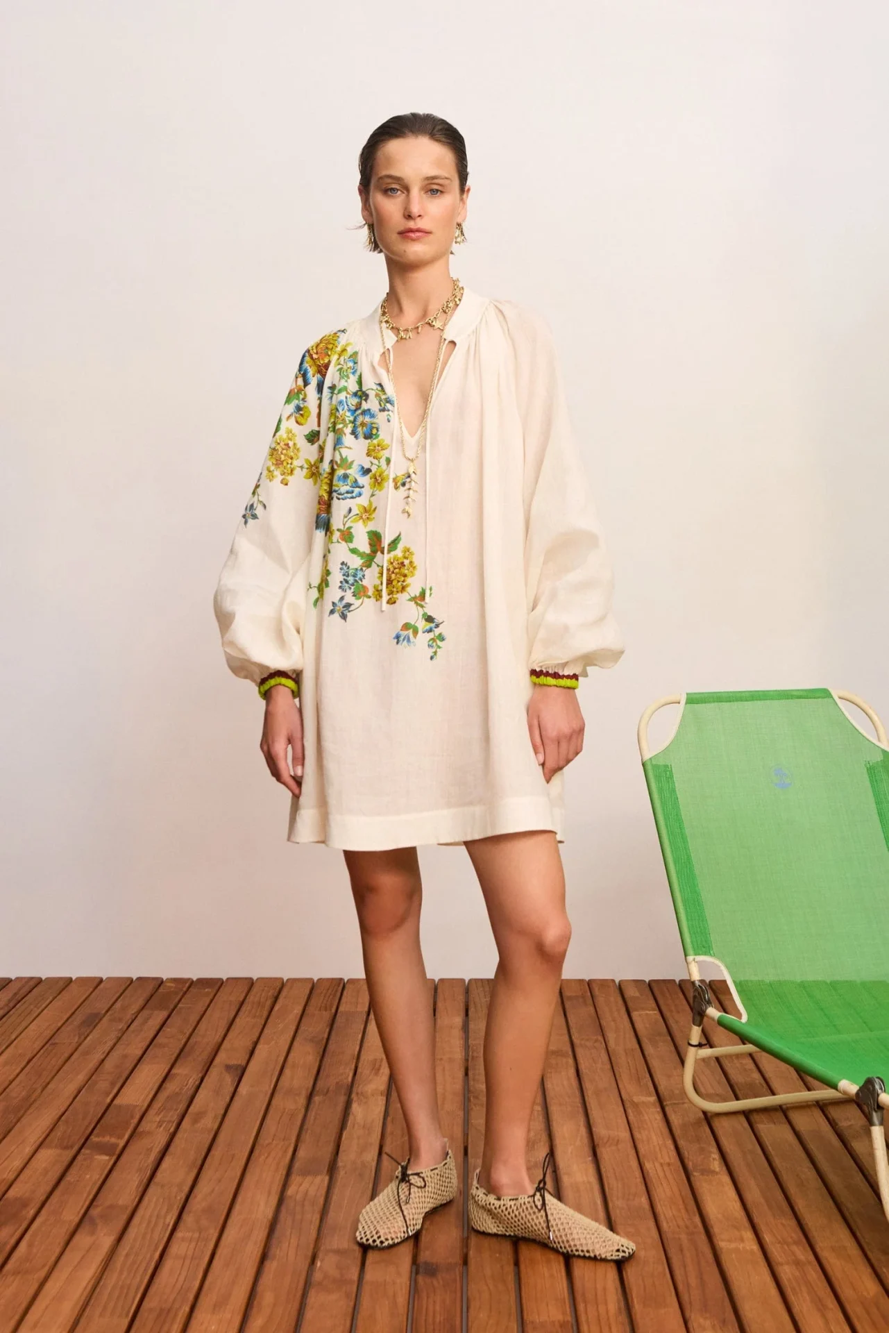 ALEMAIS Phyllis Mini Dress - Image 2