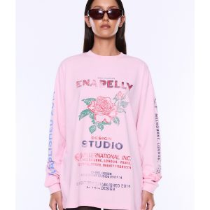 ENA PELLY HAILEY LONG SLEEVE CUFFED TEE