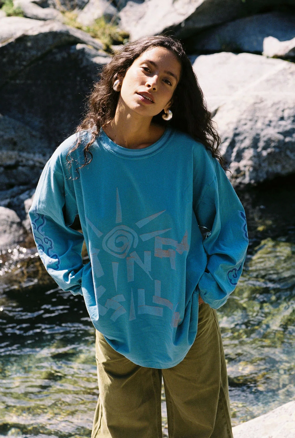 KINGA CSILLA Paper Sun Roses Tee - Image 2