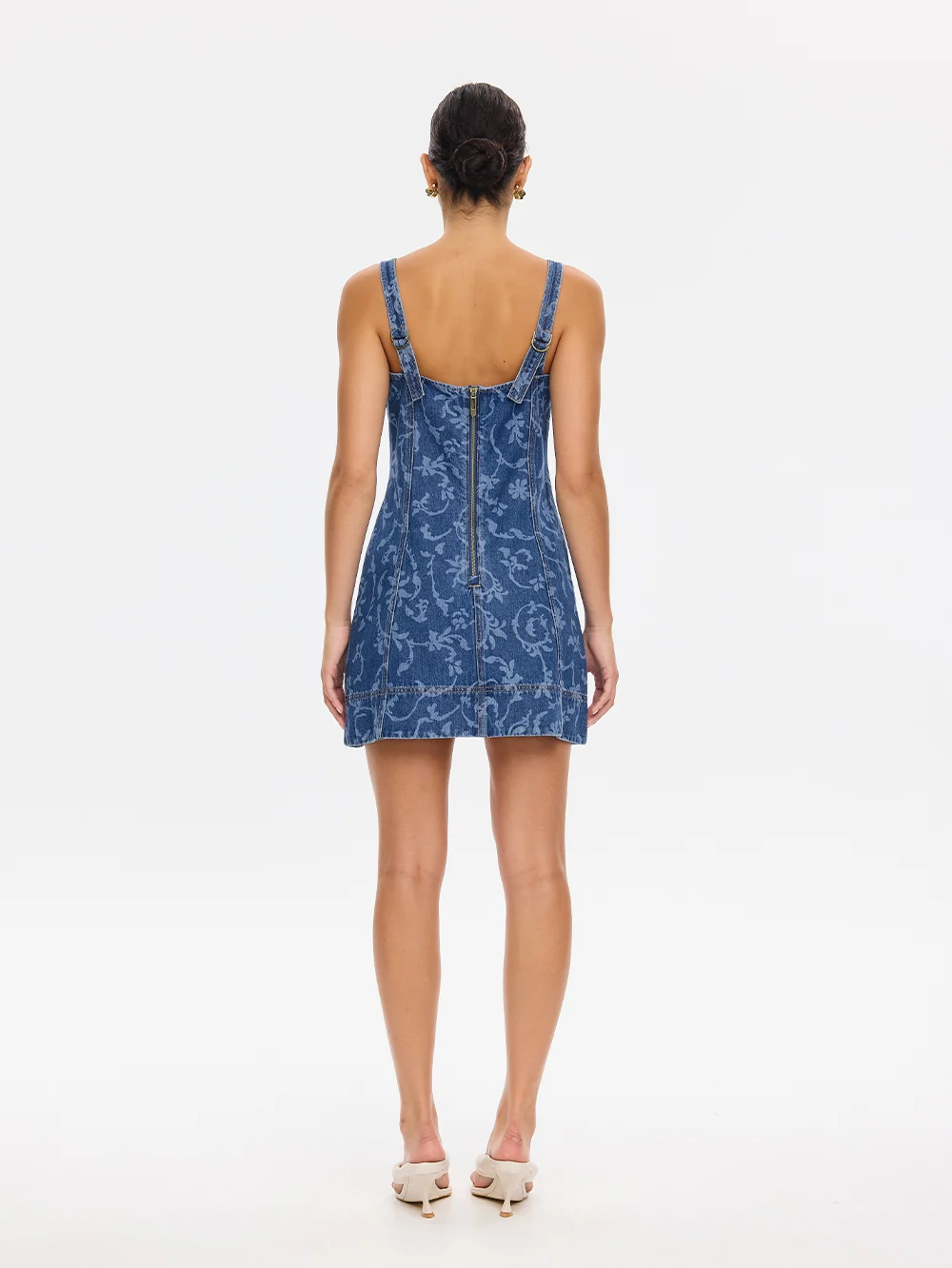 KIVARI Oriana Denim Mini Dress - Image 3