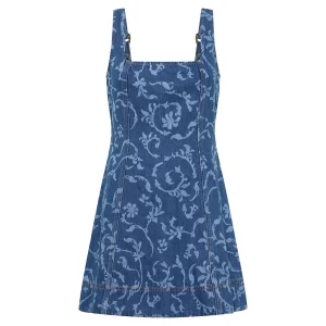KIVARI Oriana Denim Mini Dress