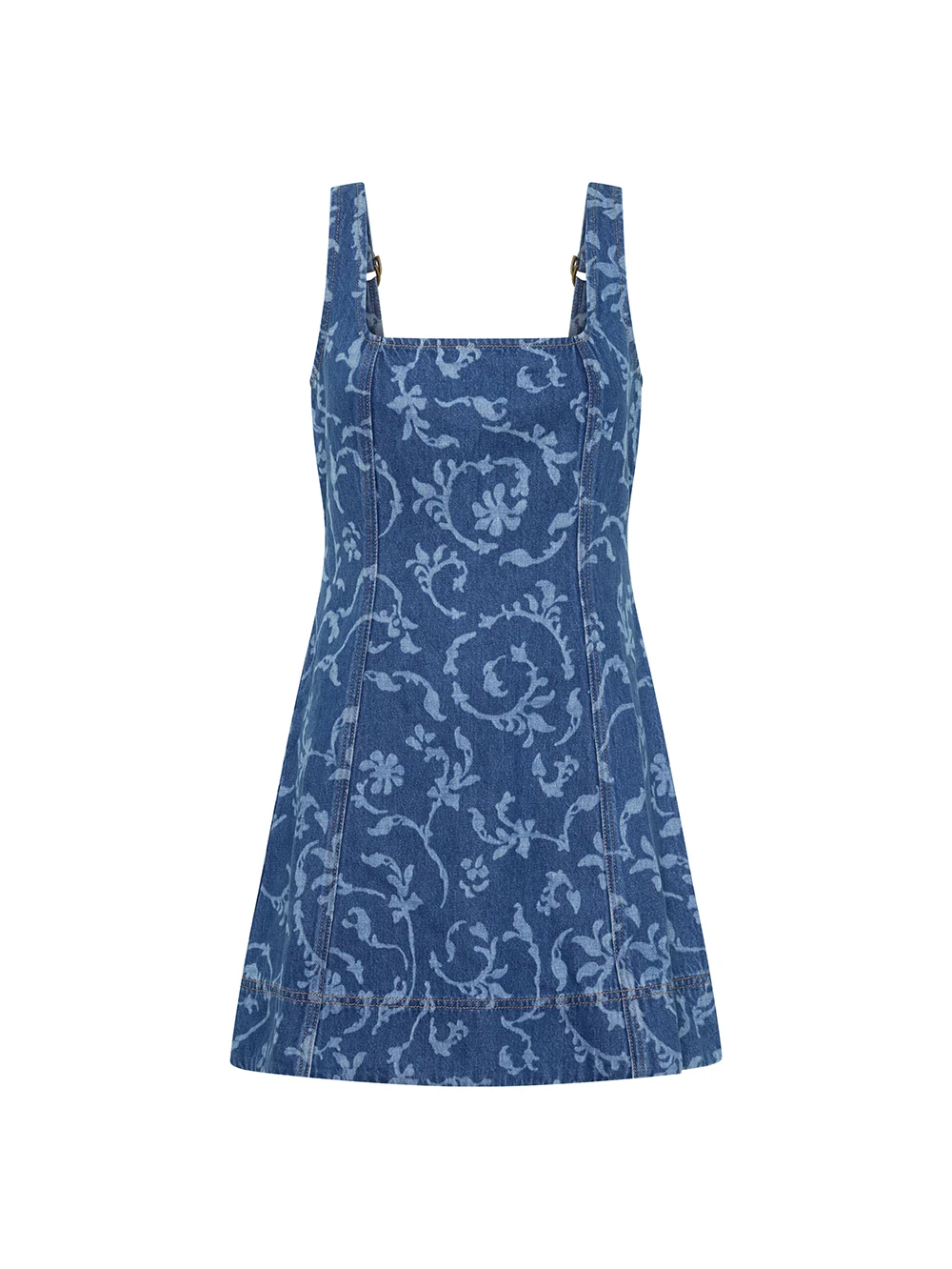 KIVARI Oriana Denim Mini Dress