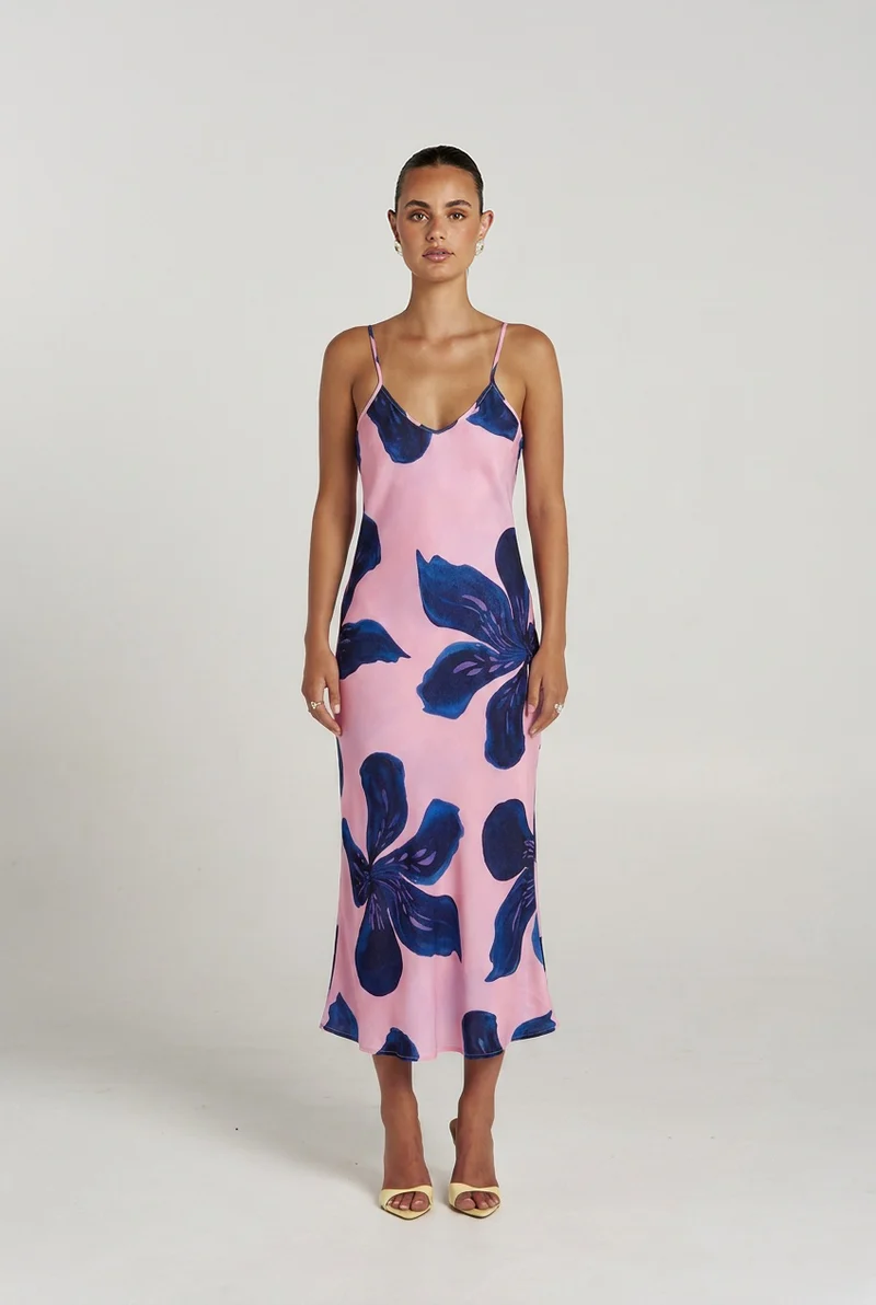 SUMMI SUMMI SIREN MIDI DRESS - SWAY