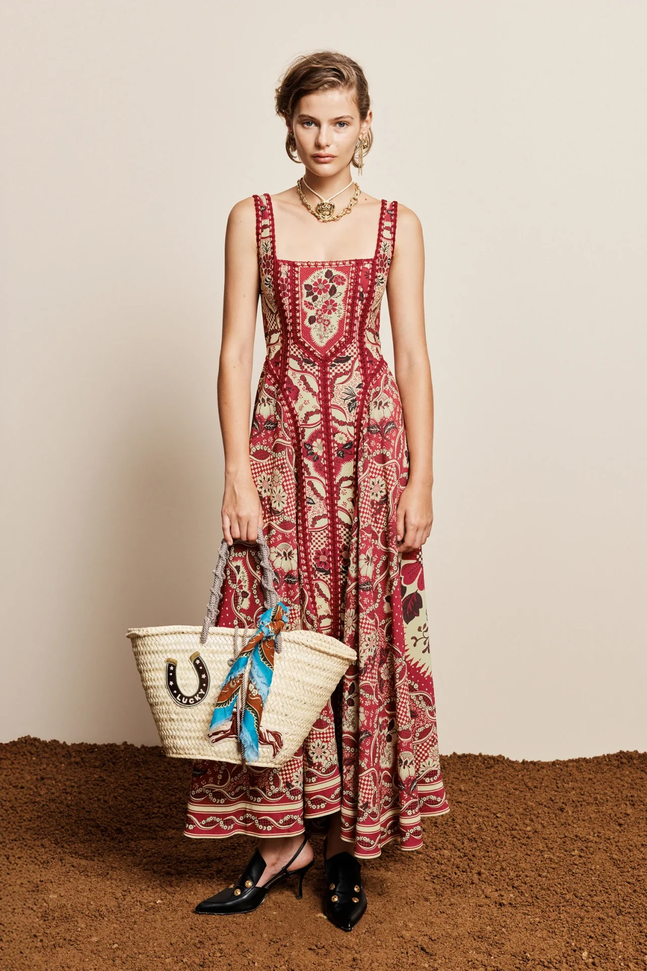 ALEMAIS kenny midi dress - Image 3