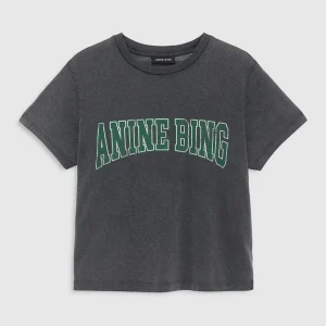 ANINE BING Shelley Tee washed black