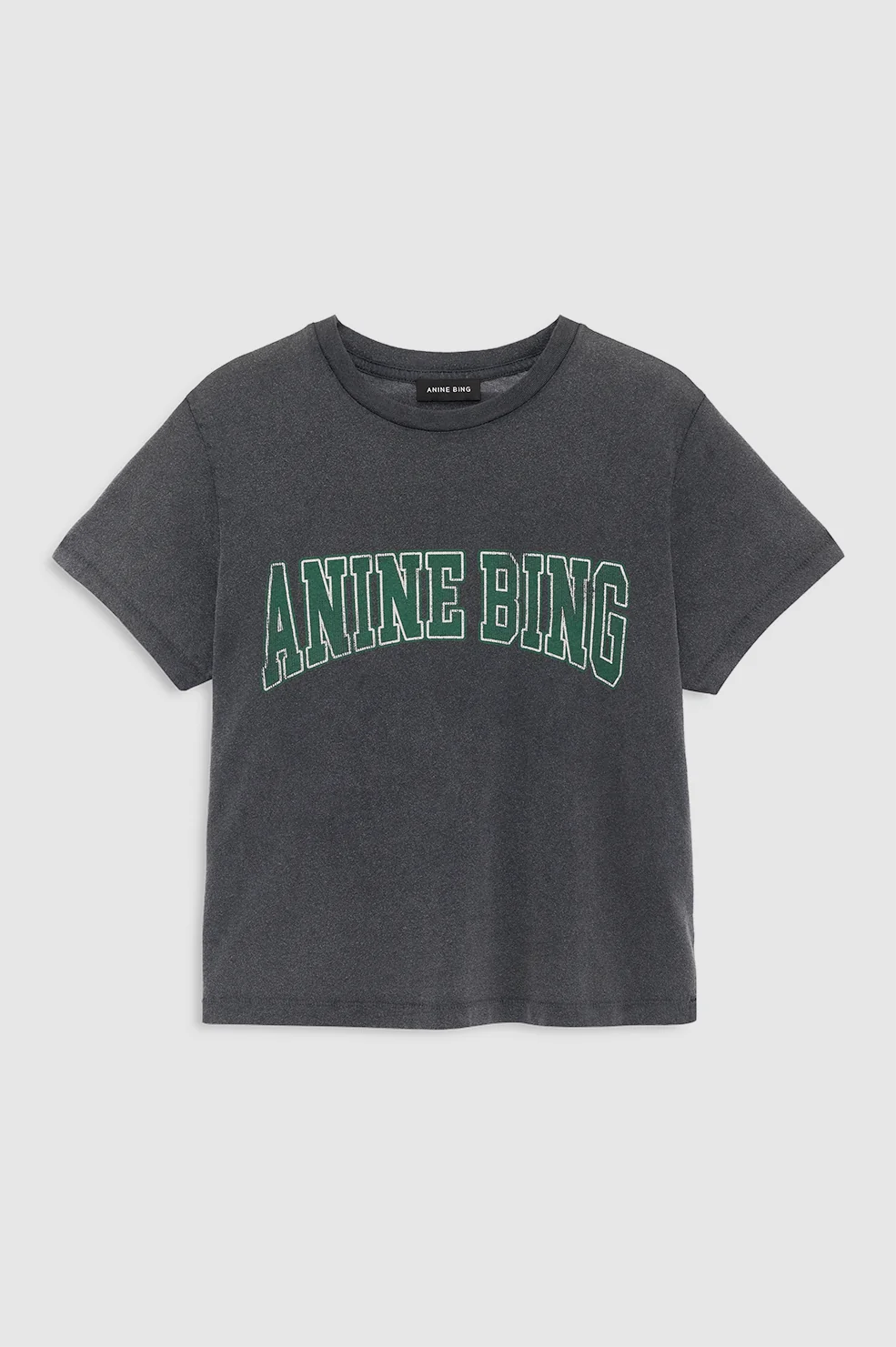 ANINE BING Shelley Tee washed black