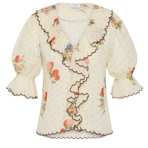 PALM NOOSA Etta Blouse Dottie Blooms