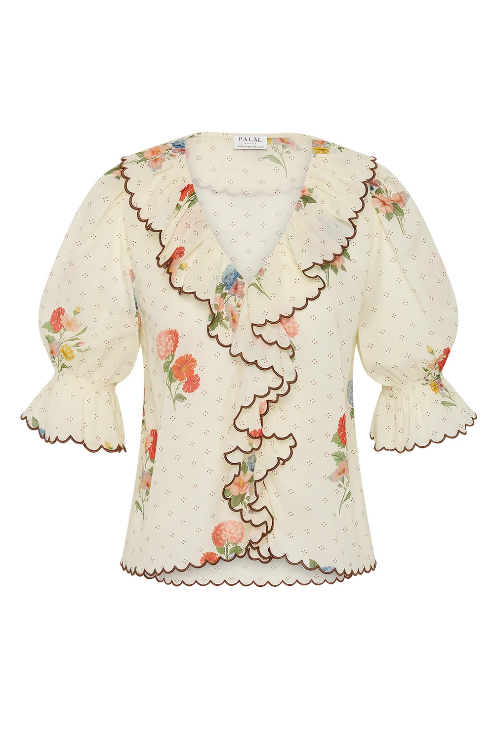 PALM NOOSA Etta Blouse Dottie Blooms