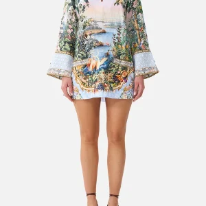 CAMILLA Long Sleeve Tunic Dress Sisi Society
