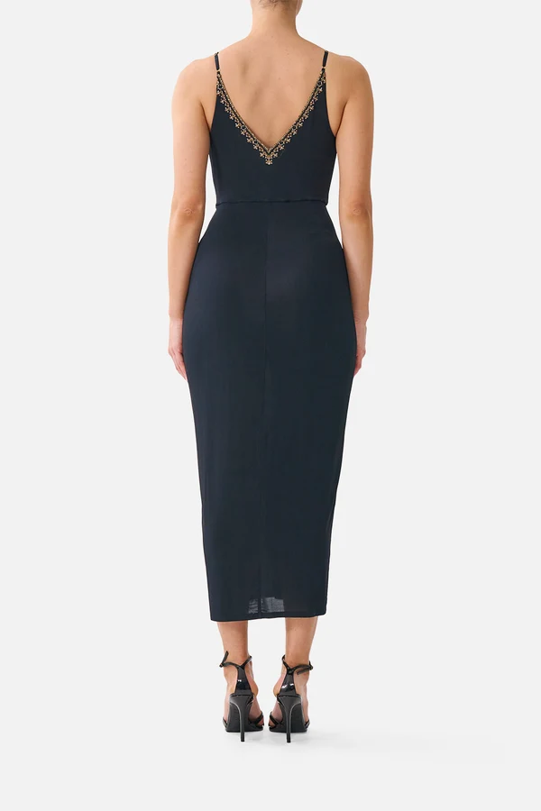 CAMILLA Strappy Dress With Twist Front Leopard Libertine - Image 2