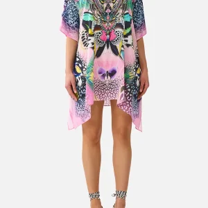 CAMILLA Short Hooded Kaftan Millamorphosis