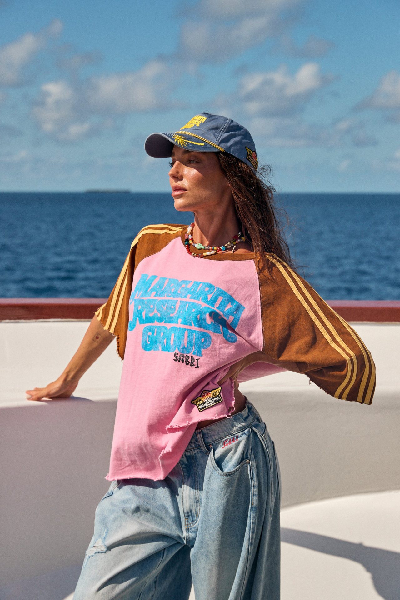 SABBI THE MARGIE RESEARCH GROUP TEE - PINK