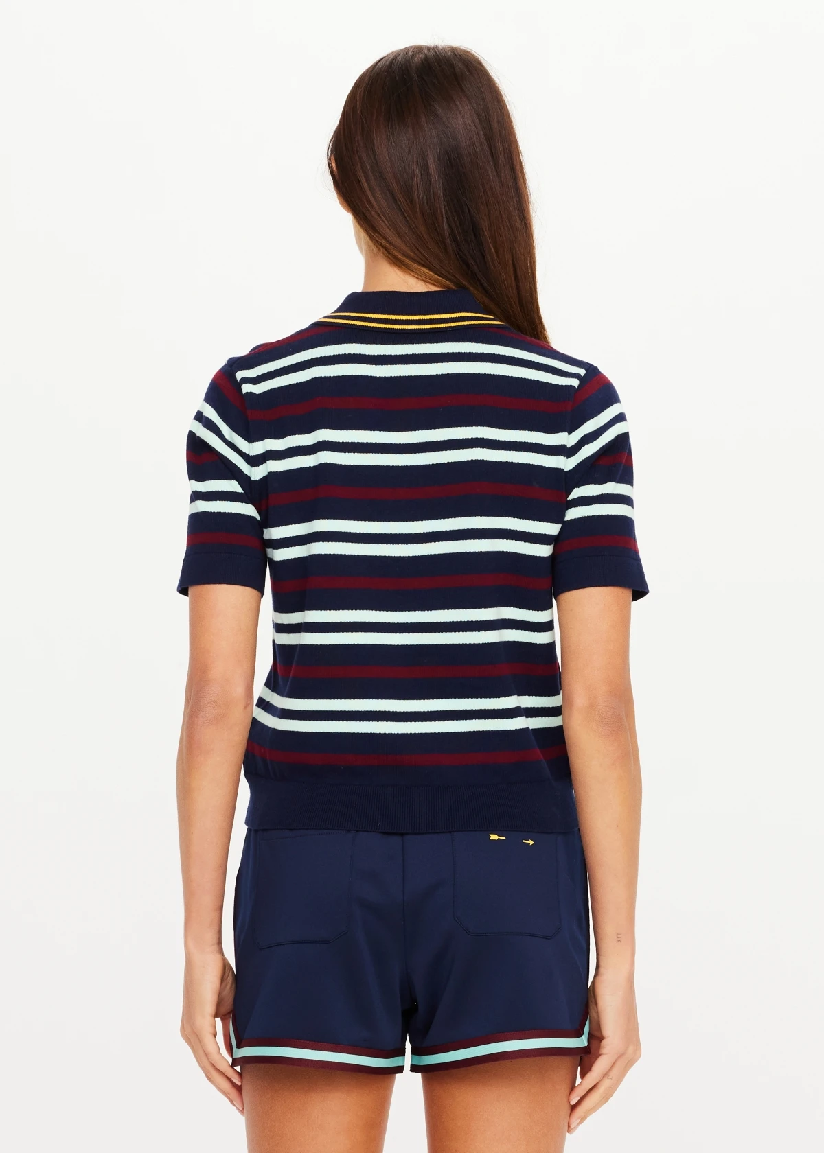 THE UPSIDE ARCHIE COLLARED KNIT POLO - Image 2