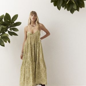 KINGA CSILLA Viper Neroli Maxi Dress