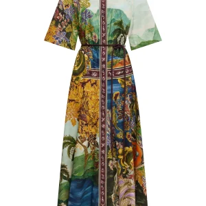 ALEMAIS lucena shirtdress
