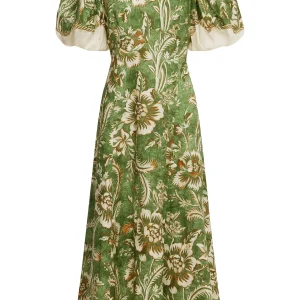 ALEMAIS alessia midi dress